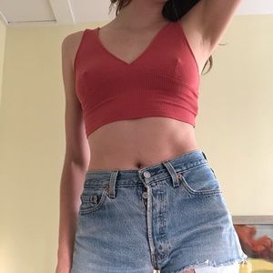 Pink Crop Top